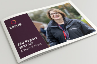 Photo of the cover of the Torus ESG Report 2021/22