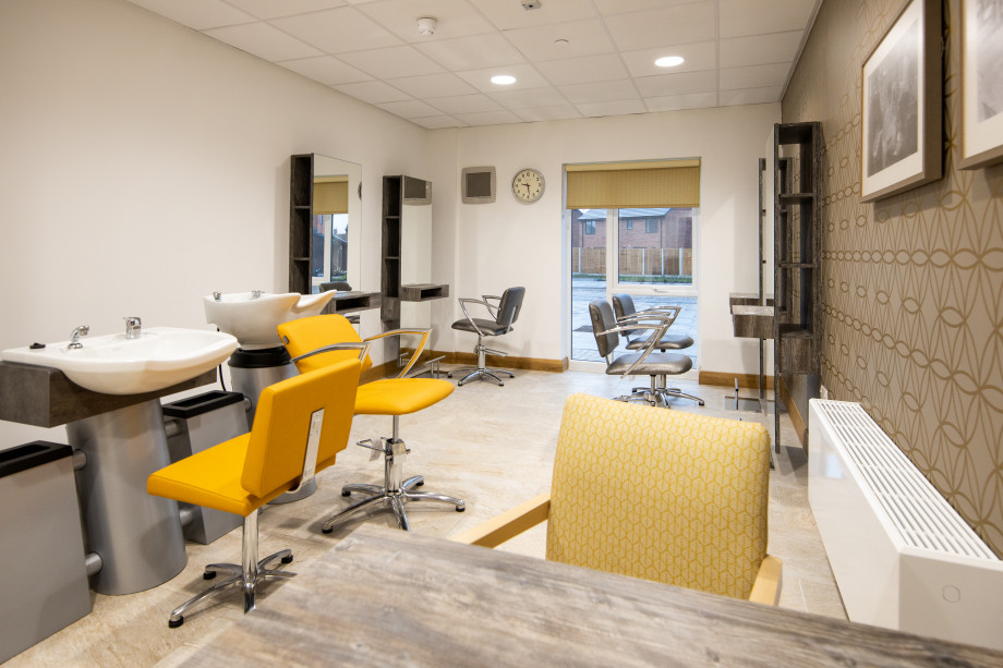 Photo of a hairdressing salon