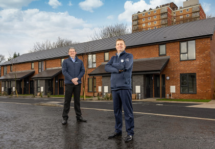 Handing over 13 New Homes in Birkenhead