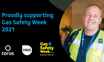 Torus is supporting Gas Safety Week 2021 – fighting for a gas safe nation