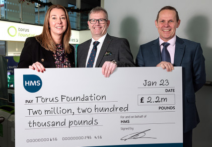 HMS Gifts Torus Foundation £2.2 million