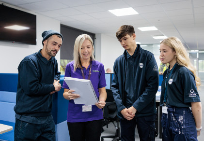 14 New Apprentices Join HMS & Spark New Careers in Construction