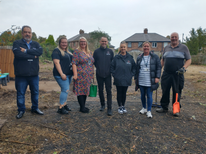Unloved land in St Helens transforming into community allotment