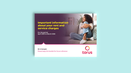 Changes to your rent and service charges from April 2025