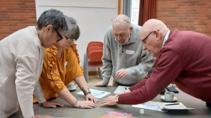 Involved tenants join a fun-filled workshop in Liverpool